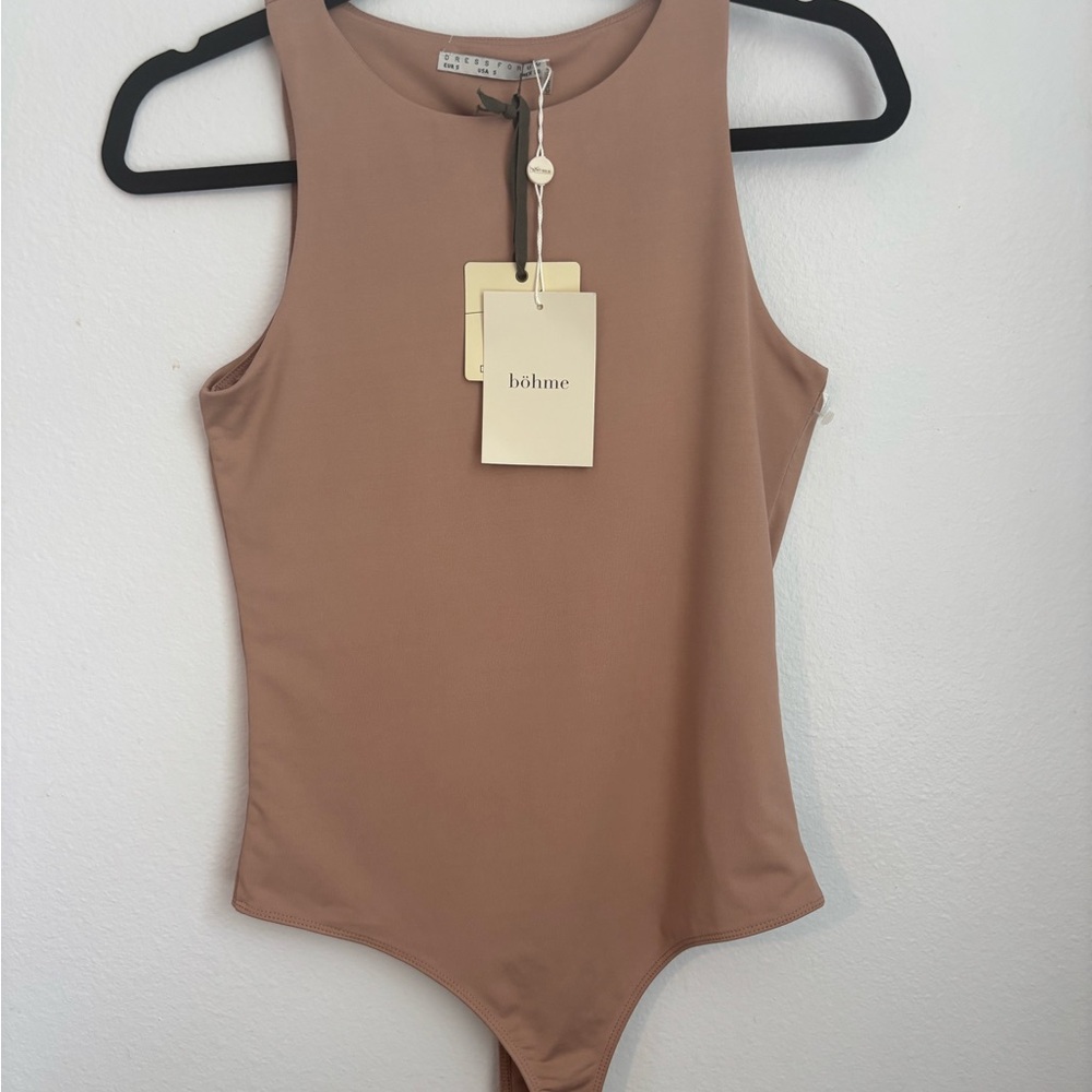 Bohme Mauve Bodysuit New Size S#women#tan - Picture 2 of 7